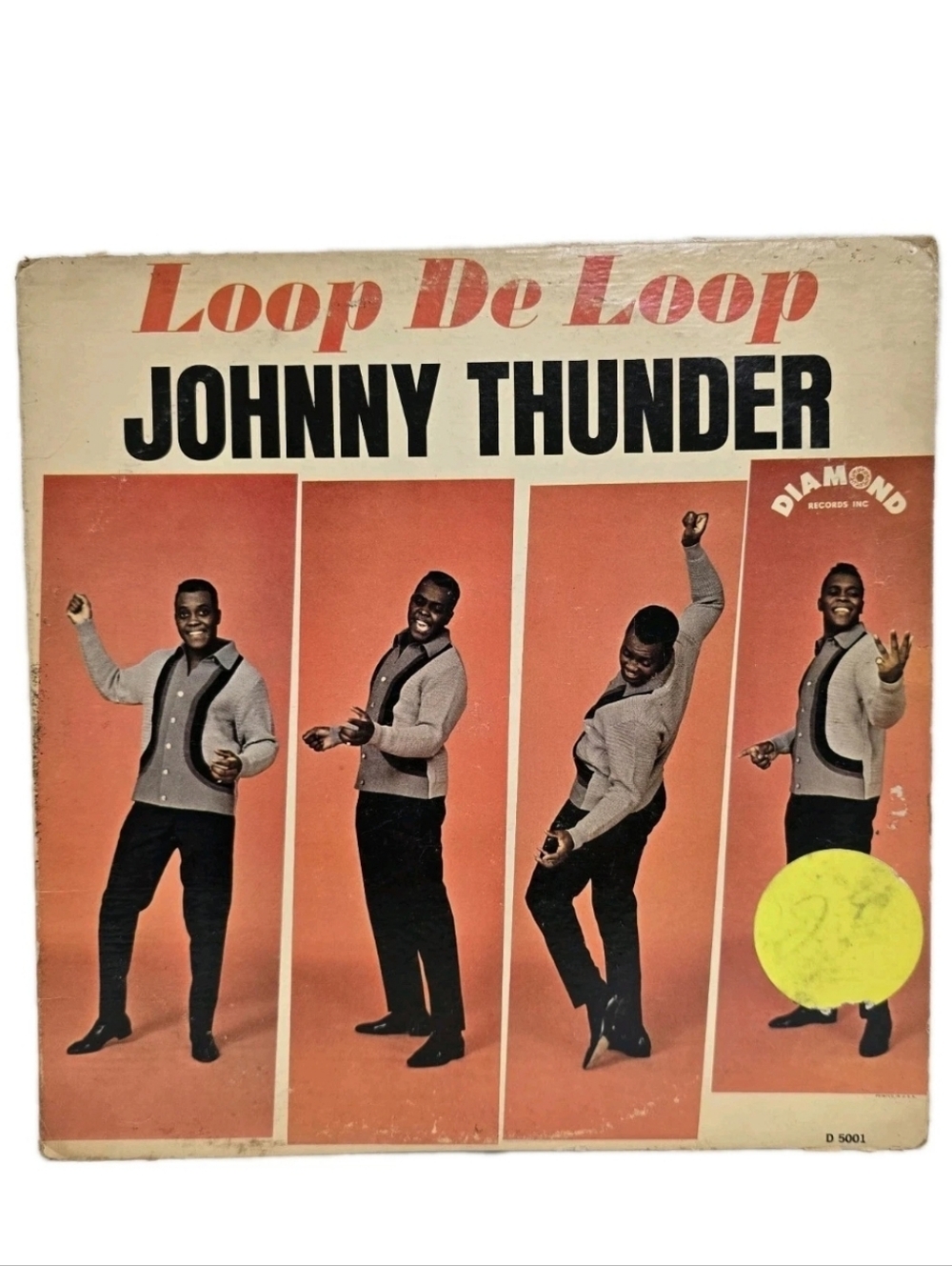 JOHNNY THUNDER Loop‎ De Loop PROMO Copy 1963 Vinyl LP Diamond Records